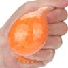 squishy balle orange écrasé