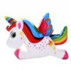 Squishy licorne volante multicolore