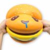 squishy géant hamburger kawaii écrasé