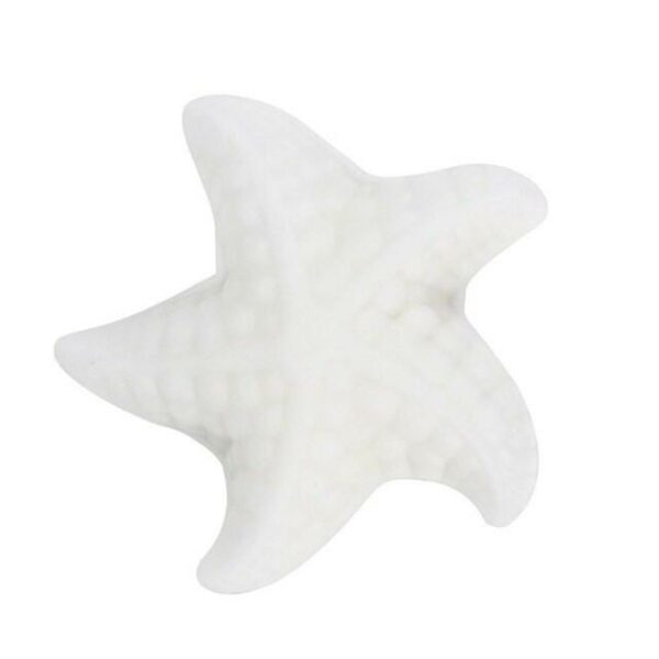 squishy mochi étoile de mer blanc