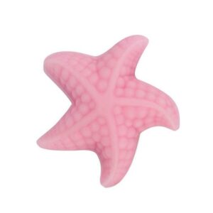 squishy mochi étoile de mer rose
