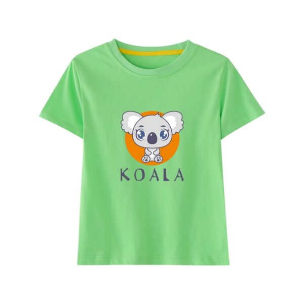 t-shirt kawaii koala vert